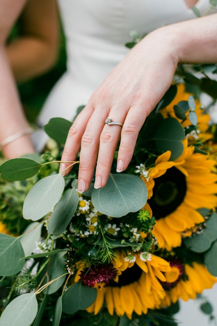 Mountain Wedding Ceremony Photo | Colorado Elopement Photographer