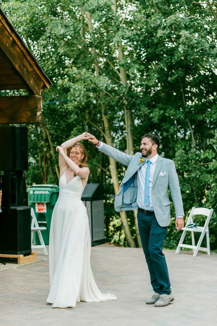 Wedding Dance Photo | Colorado Elopement Photographer