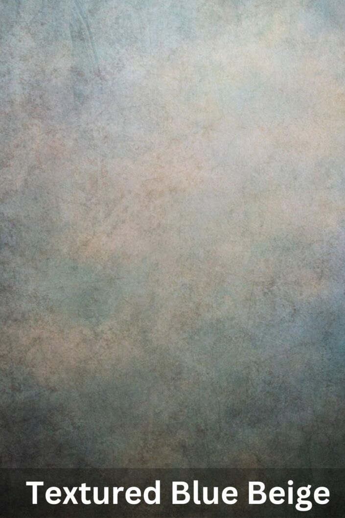 Denver studio backdrop — Textured Blue Beige for professional portrait photography