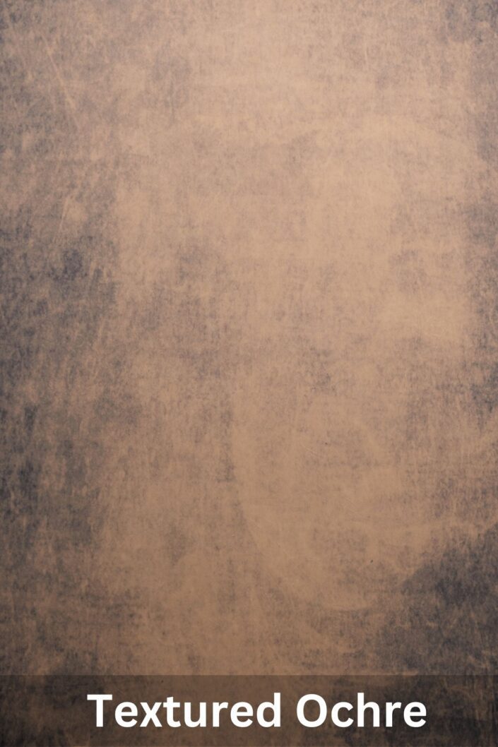 Denver studio backdrop — Textured Ochre muslin for warm professional portrait photography