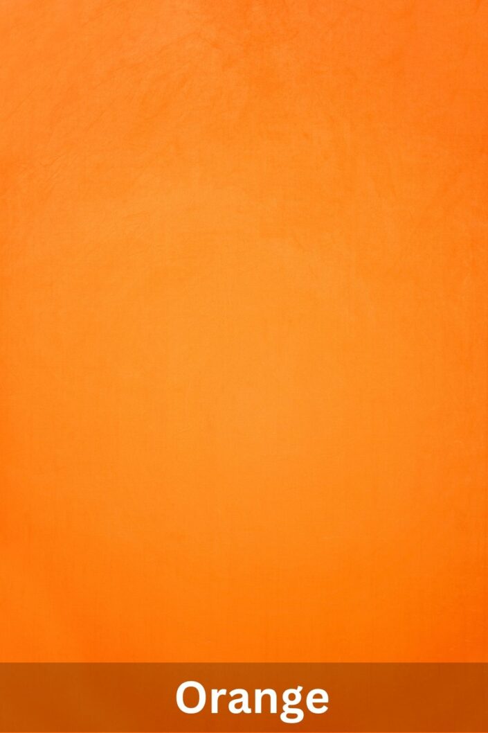 Denver studio backdrop — Orange for professional portrait photography