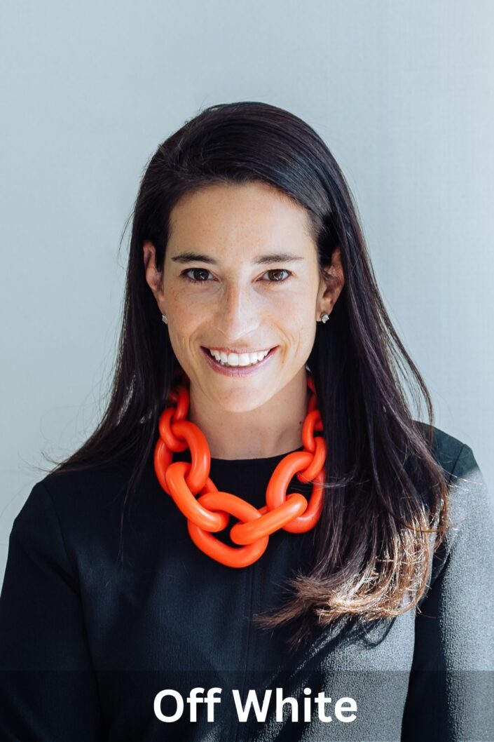 Studio headshot photography background options | Off White