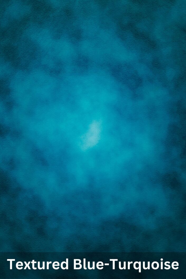 Denver studio backdrop — Textured Blue-Turquoise for professional portrait photography