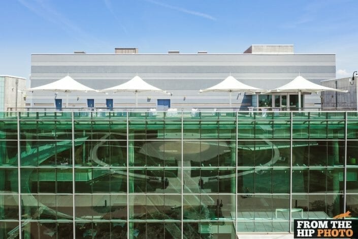 Denver Museum of Nature & Science | Colorado Aerial Drone Wedding Photography