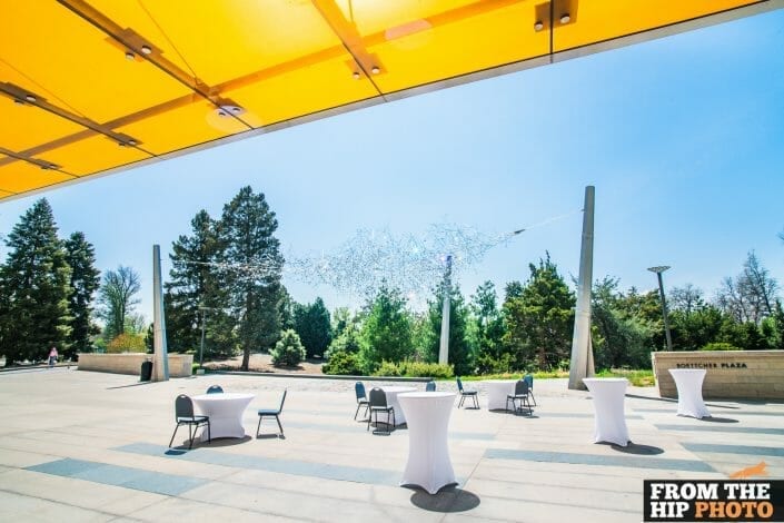 Denver Museum of Nature & Science | Outdoor Urban Colorado Wedding Ceremony