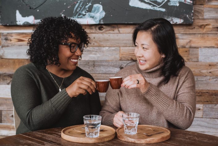Same sex engagement photo session in downtown RiNo Denver | Colorado LGBTQ friendly photographer