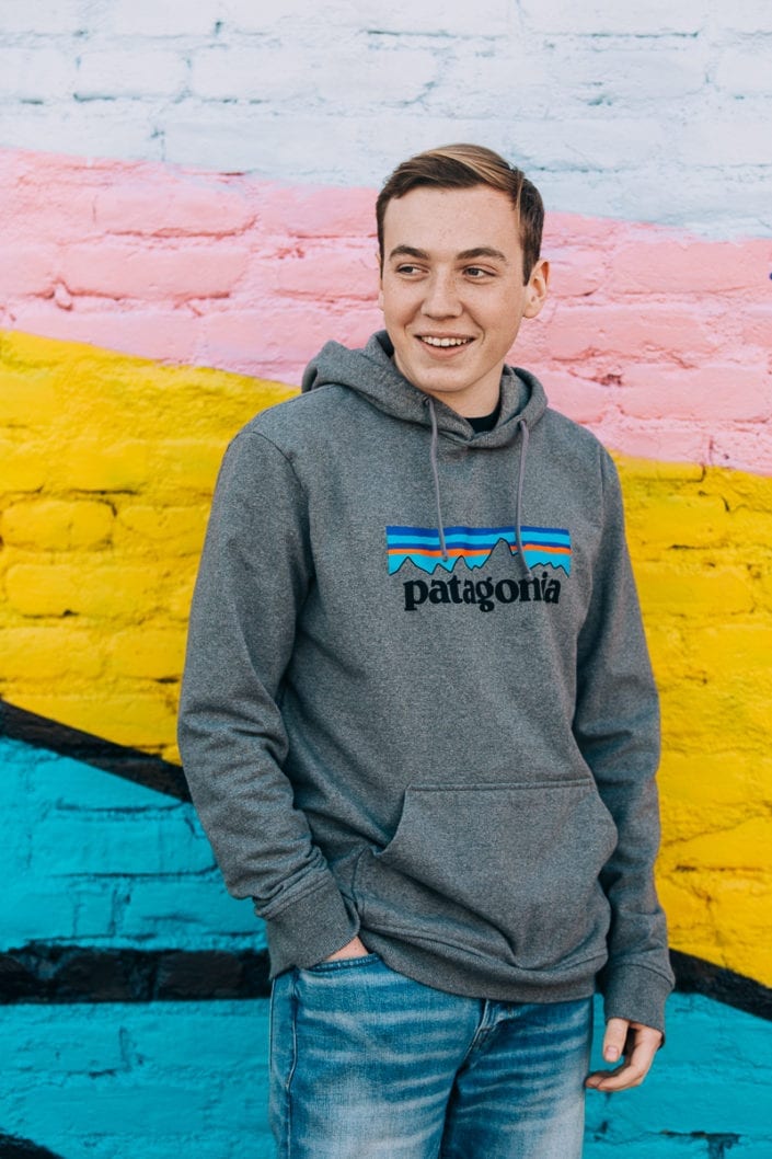 Senior graduating photo session in RiNo Downtown Denver | Colorful Colorado Lifestyle Photographer