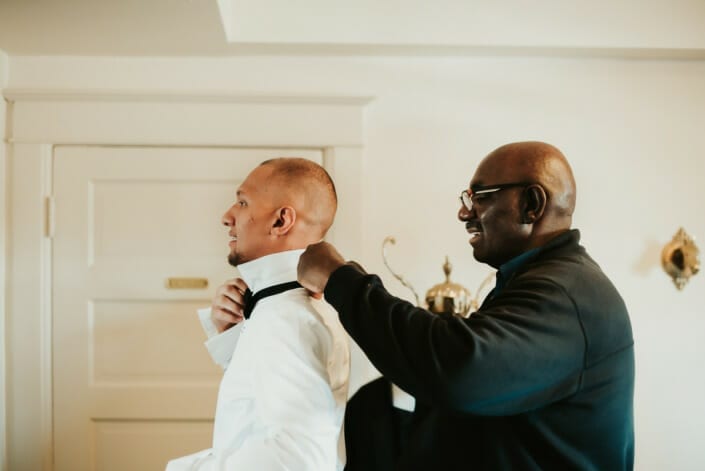 Wedding Groom Getting Ready | Denver Colorado Elopement Photographer