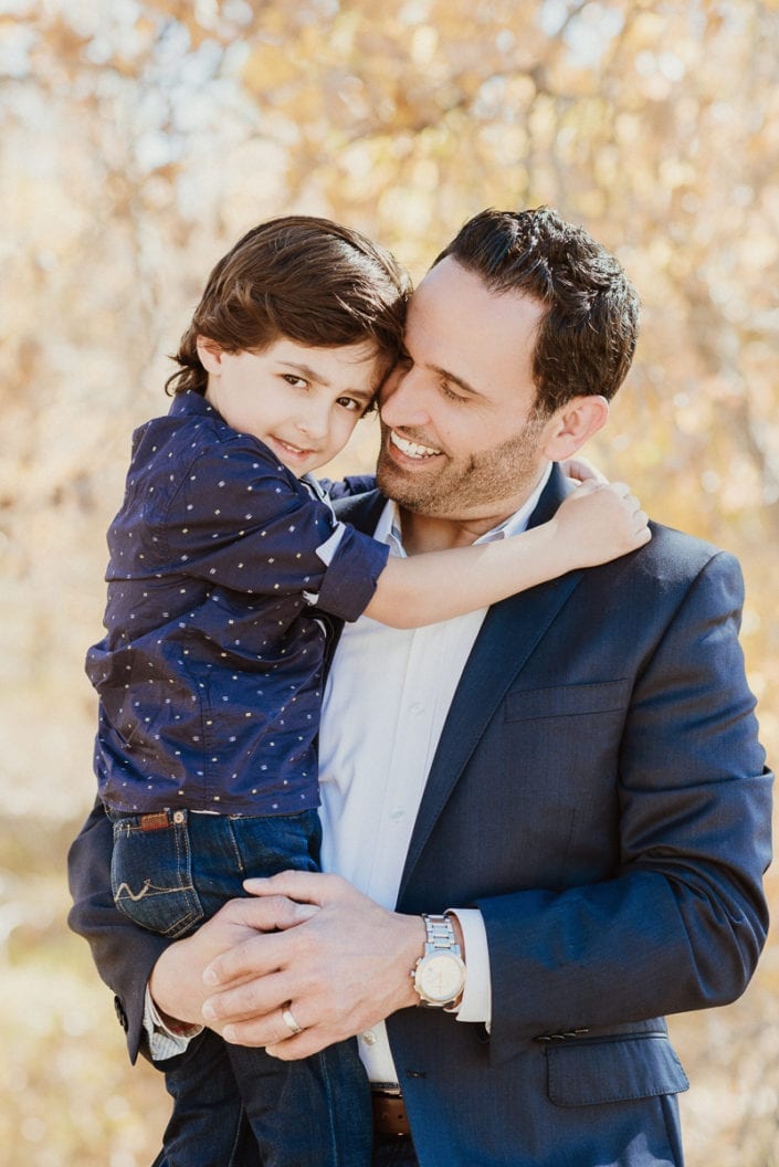 Family photo session in Denver Fall Foliage Trailhead | Colorado Lifestyle Photographer