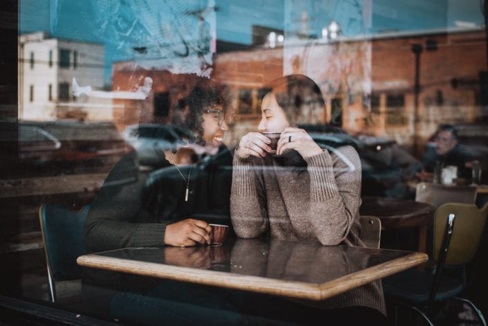 Same sex engagement photo session in downtown RiNo Denver | Colorado LGBTQ friendly photographer