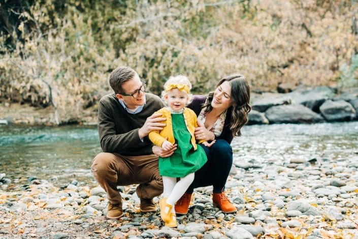 Fall Family Photo Session in Golden Mountain Creek | Denver & Boulder Family Photographer