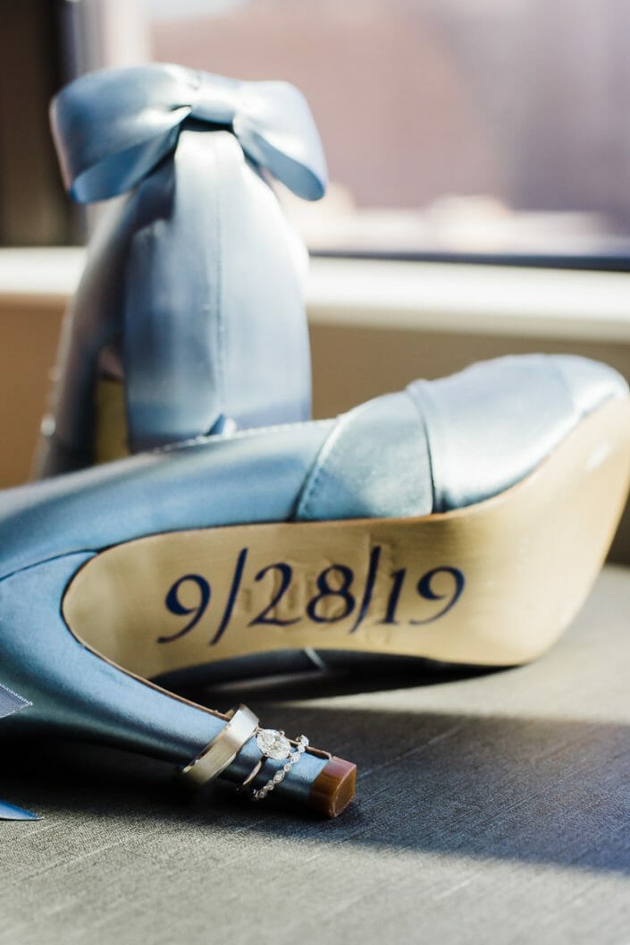 Wedding Shoes and Rings Photo | Denver Colorado Elopement Photographer