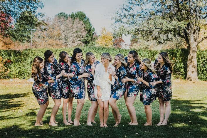 Elegant Wedding Bridal Party | Boulder Colorado Elopement Photographer