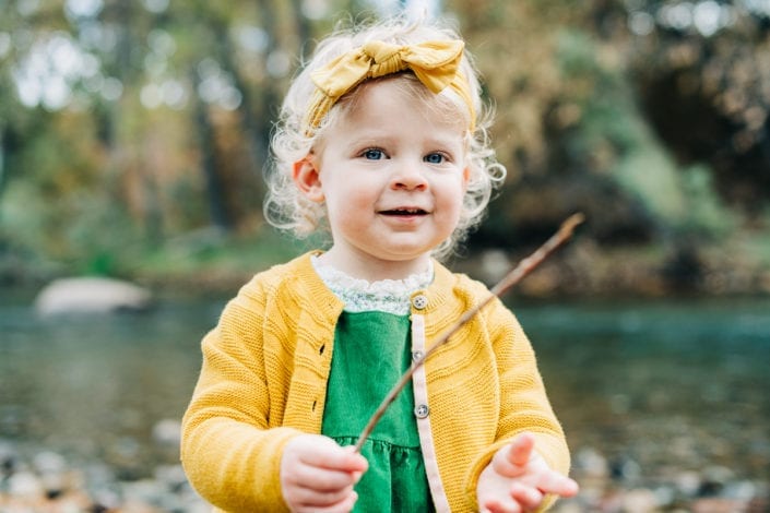 Fall Family Photo Session in Golden Mountain Creek | Denver & Boulder Family Photographer