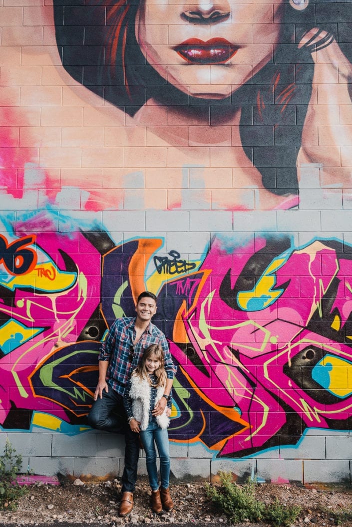 Family photo session in downtown RiNo Denver | Colorado Lifestyle Photographer