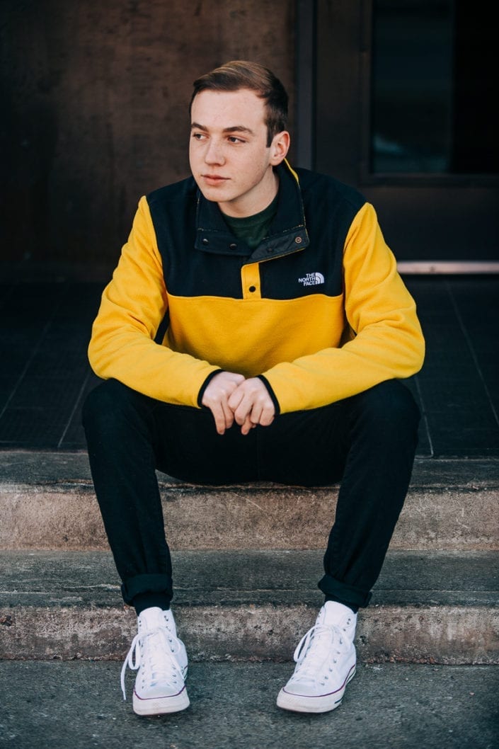 Senior graduating photo session in RiNo Downtown Denver | Colorful Colorado Lifestyle Photographer