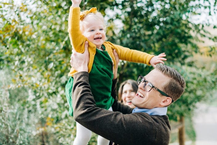 Fall Family Photo Session in Golden Mountain Creek | Denver & Boulder Family Photographer