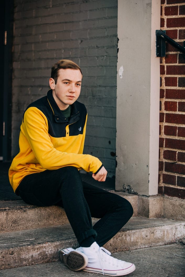 Senior graduating photo session in RiNo Downtown Denver | Colorful Colorado Lifestyle Photographer