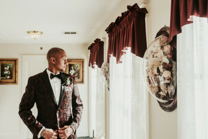 Wedding Ceremony Groom | Denver Colorado Elopement Photographer