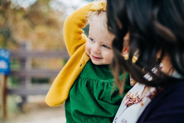 Fall Family Photo Session in Golden Mountain Creek | Denver & Boulder Family Photographer