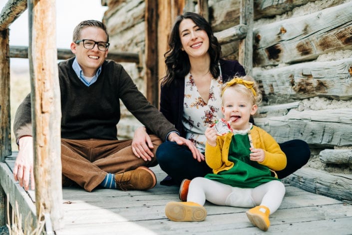 Fall Family Photo Session in Golden Mountain Creek | Denver & Boulder Family Photographer