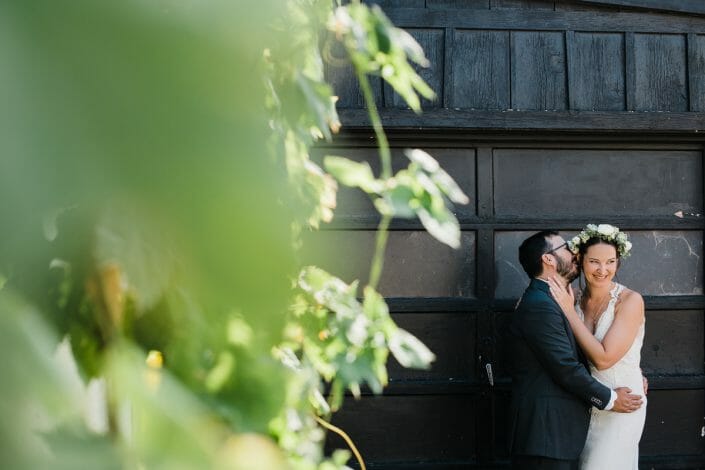 Urban Couple Portraits Wedding Photo | Fort Collins Colorado Elopement Photographer