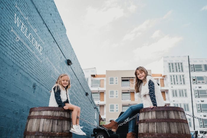 Family photo session in downtown RiNo Denver | Colorado Lifestyle Photographer