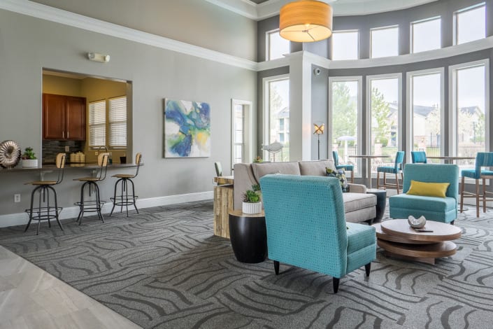 Open Colorful Living Space Photo | Colorado Real Estate Photographer