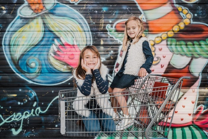 Family photo session in downtown RiNo Denver | Colorado Lifestyle Photographer