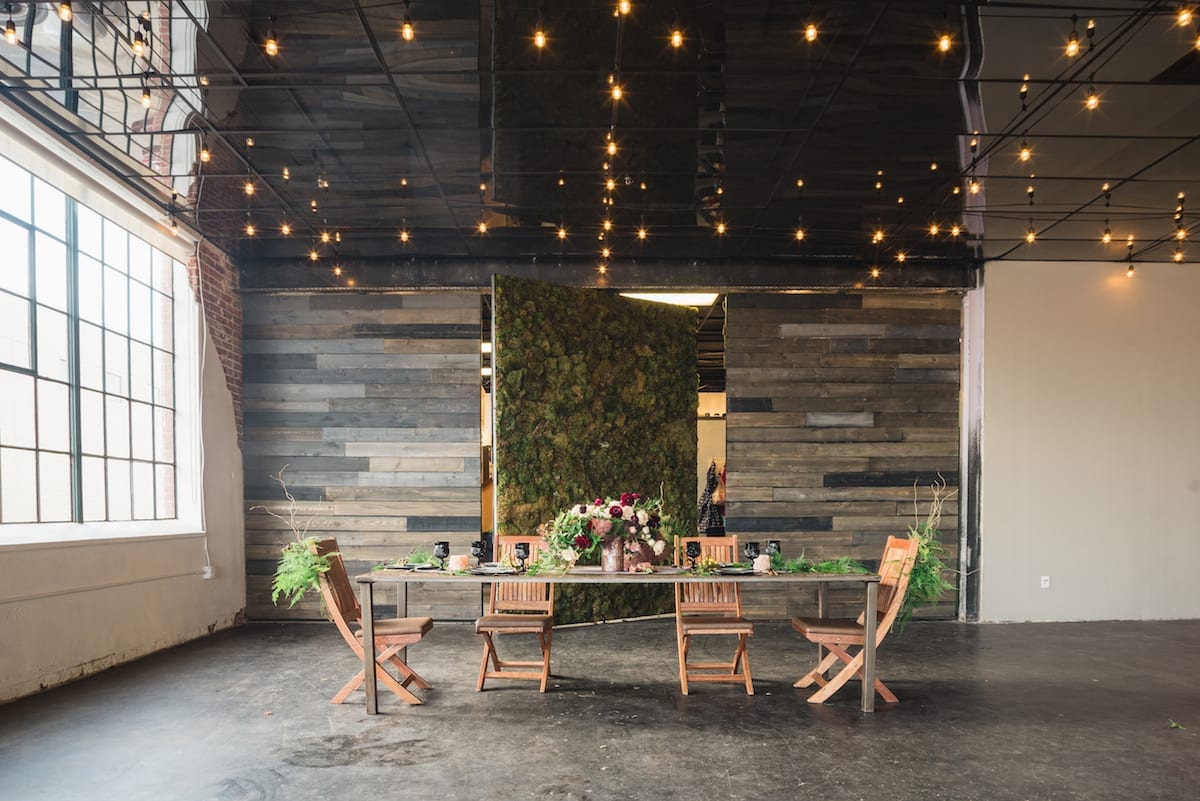 Couple dancing at Moss Denver wedding celebration