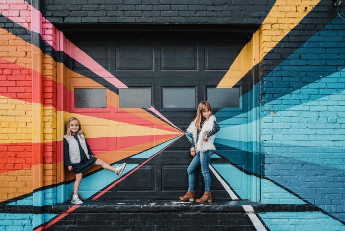 Family photo session in downtown RiNo Denver | Colorado Lifestyle Photographer