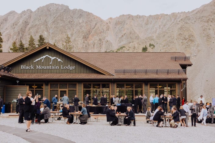 Mountain Summer Wedding Reception Party | Colorado Elopement Photographer