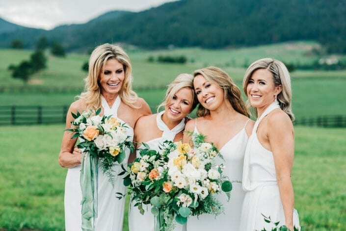 Wedding Bridal Party | Larkspur Colorado Elopement Photographer