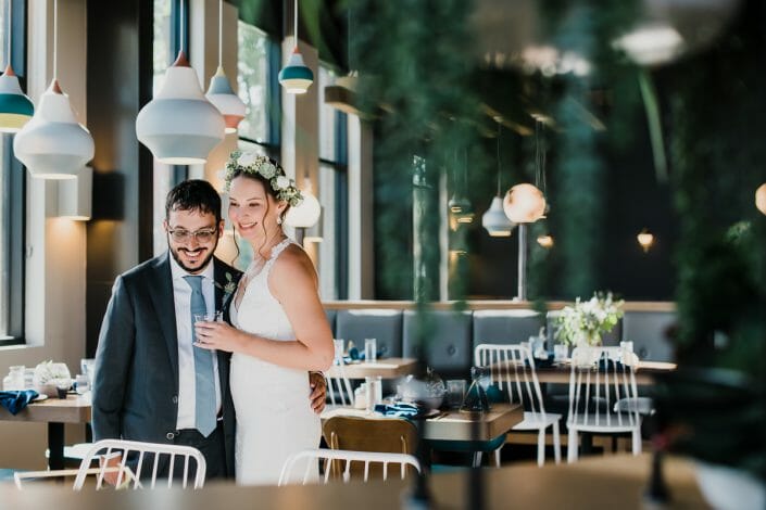 Urban Wedding Portrait Photo | Fort Collins Colorado Elopement Photographer
