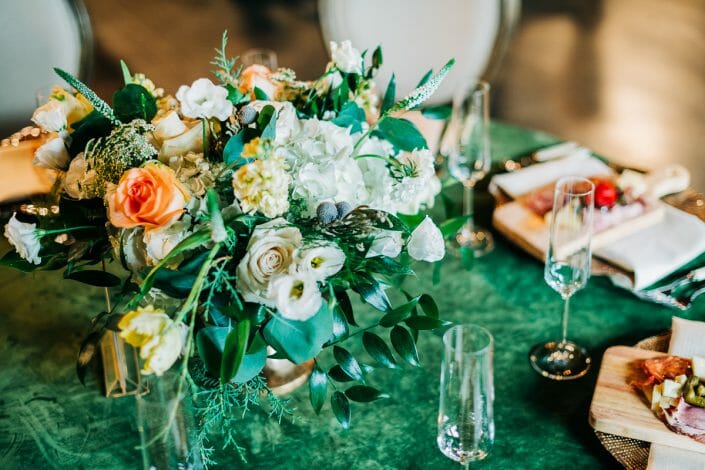 Wedding Decor and Food | Larkspur Colorado Elopement Photographer