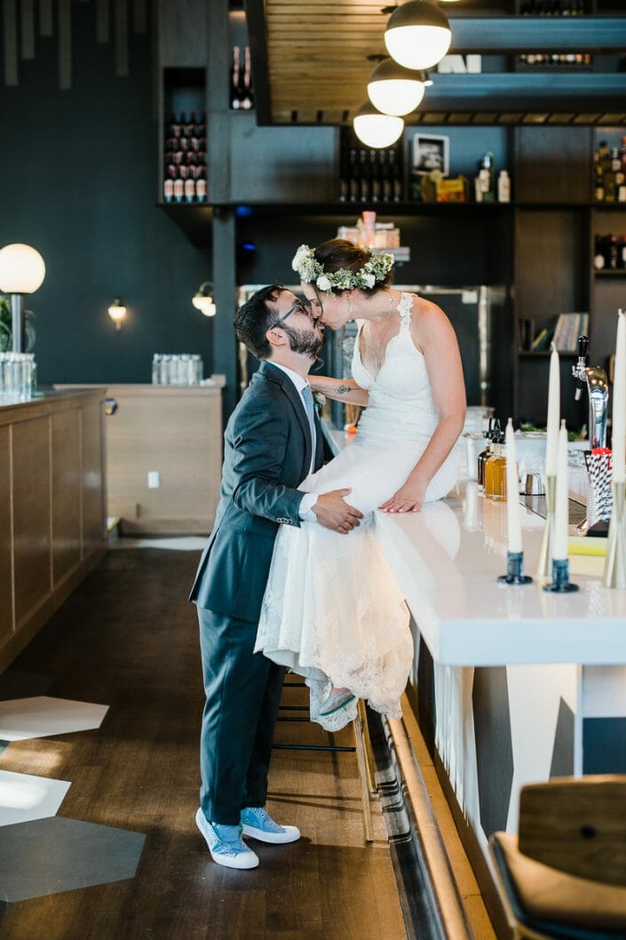 Urban Wedding Portrait Photo | Fort Collins Colorado Elopement Photographer