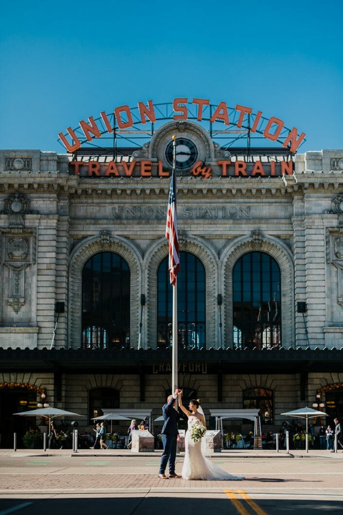 Urban Wedding Photo | Denver Colorado Elopement Photographer