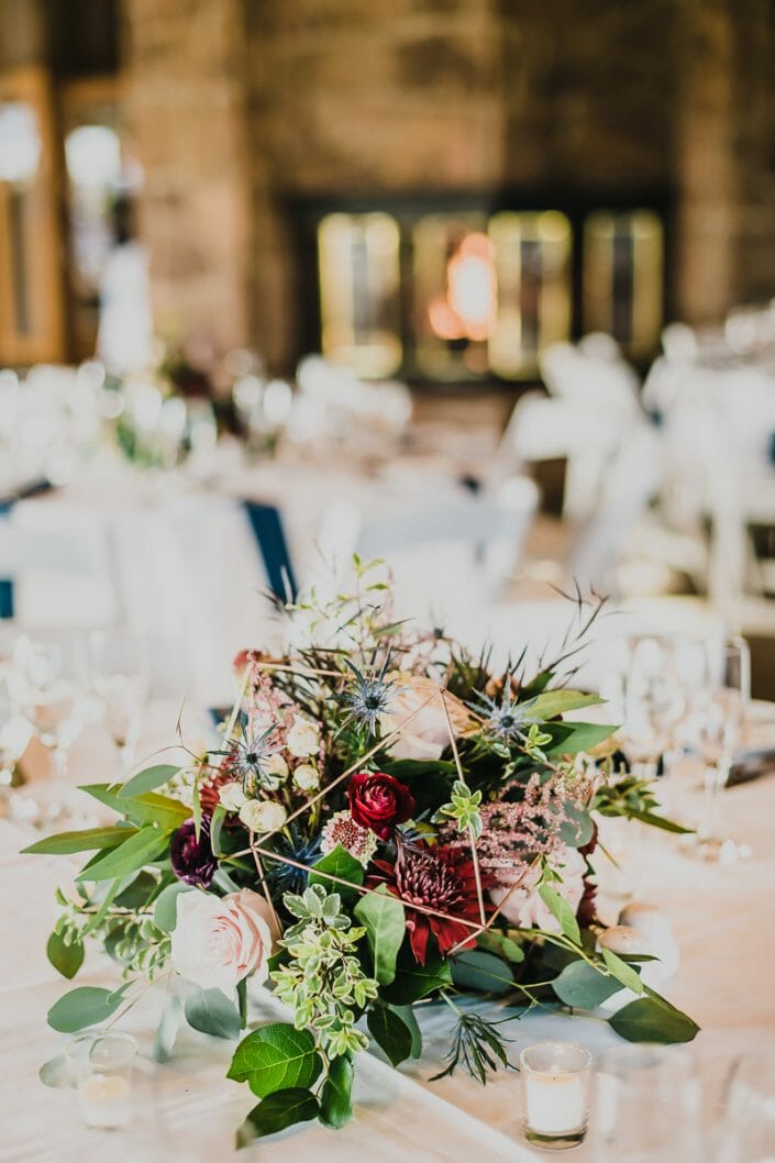 Wedding Reception Decor and Food | Boulder Colorado Elopement Photographer