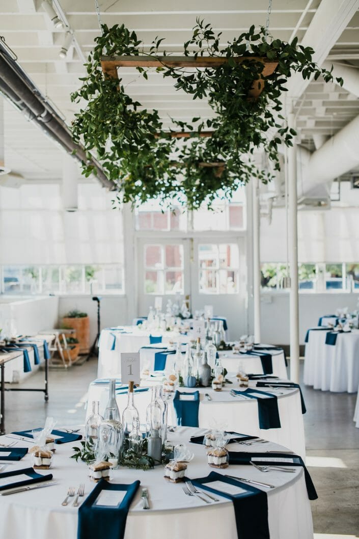 Urban Wedding Decor and Food Photo | Denver Colorado Elopement Photographer