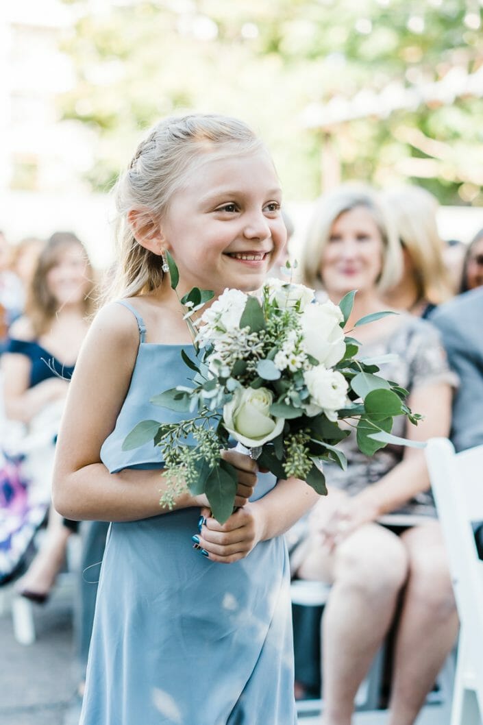 Urban Wedding Ceremony Photo | Denver Colorado Elopement Photographer