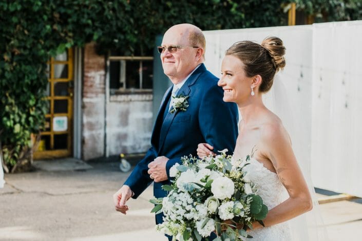 Urban Wedding Ceremony Photo | Denver Colorado Elopement Photographer