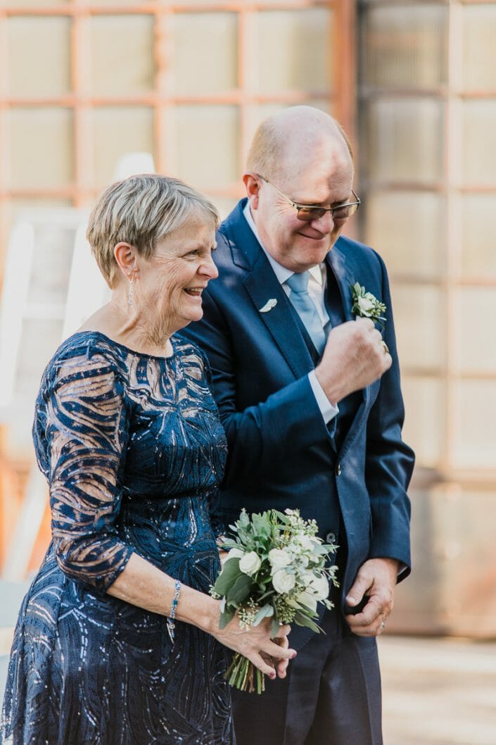 Urban Wedding Ceremony Photo | Denver Colorado Elopement Photographer