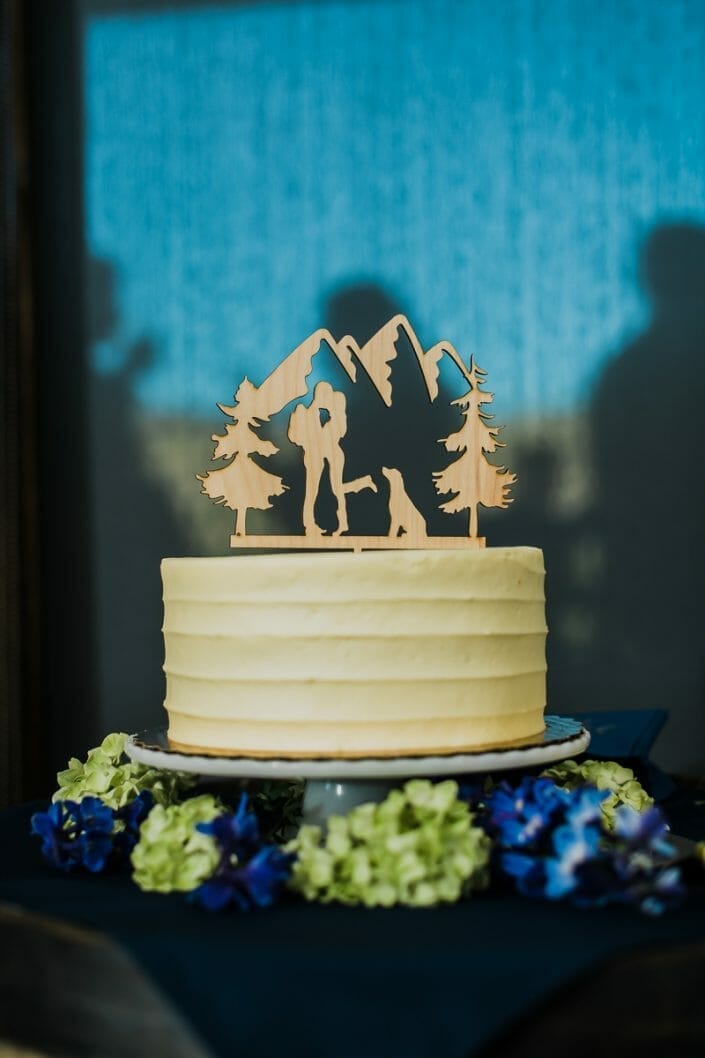 Romantic Mountain Wedding Decor and Food | Denver Colorado Elopement Photographer