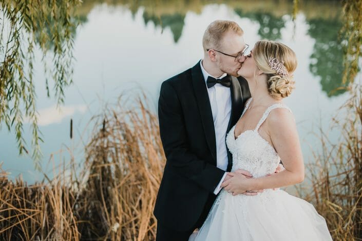 Wedding Portrait on Golf Course | Boulder Colorado Elopement Photographer
