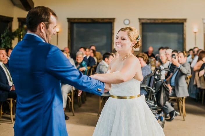 Romantic Mountain Wedding Reception | Denver Colorado Elopement Photographer