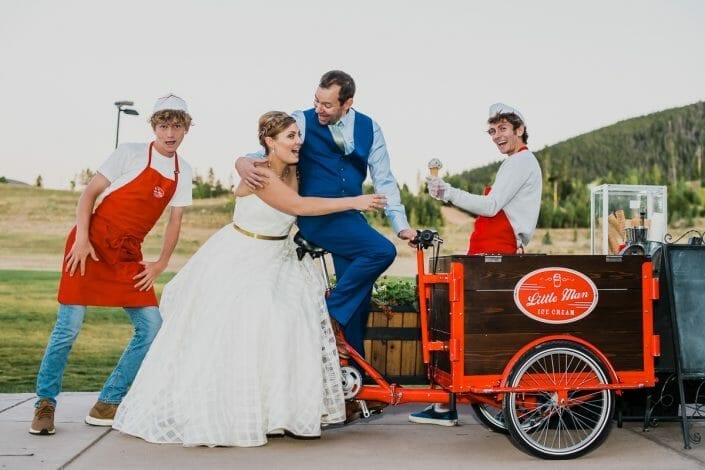 Romantic Mountain Wedding Reception | Denver Colorado Elopement Photographer