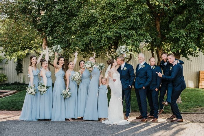 Urban Wedding Party Photo | Denver Colorado Elopement Photographer