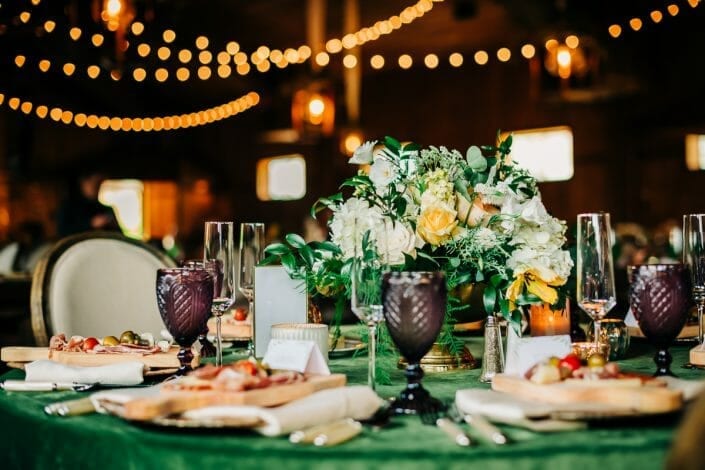 Wedding Decor and Food | Larkspur Colorado Elopement Photographer