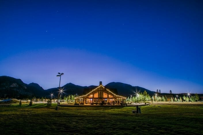 Romantic Mountain Wedding Reception | Denver Colorado Elopement Photographer