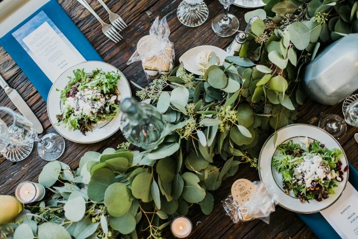 Urban Wedding Decor and Food Photo | Denver Colorado Elopement Photographer